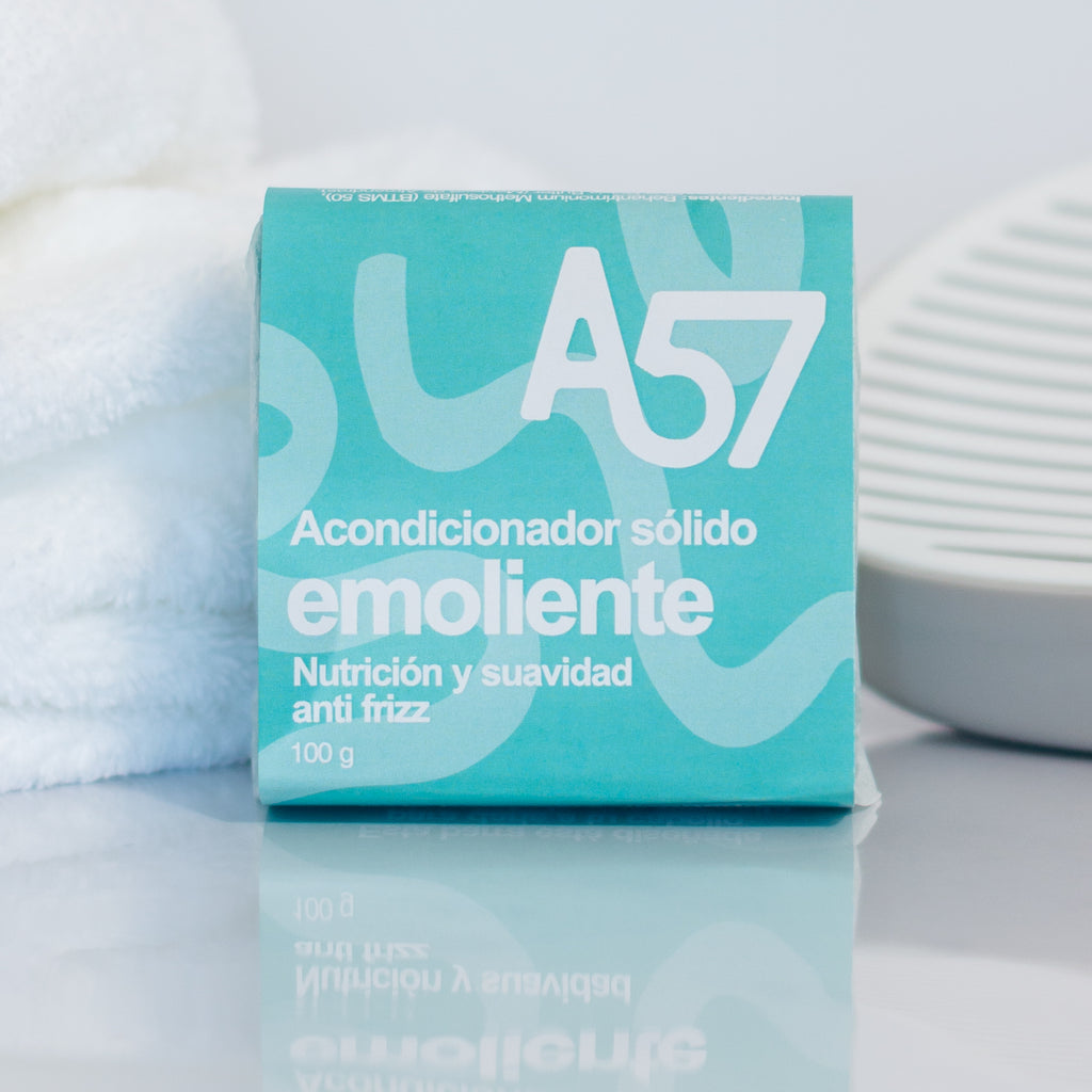 Acondicionador Sólido Emoliente - Para Cabello con Frizz o Sin Definición