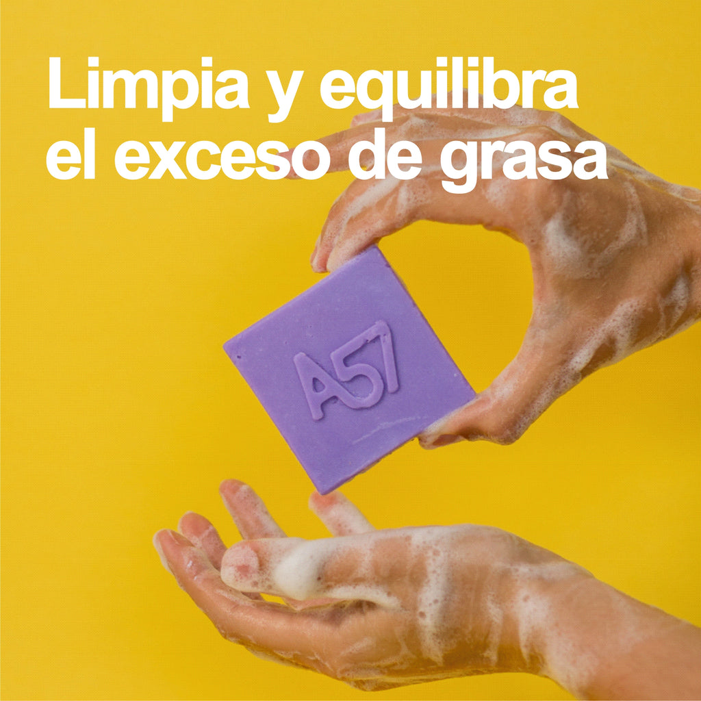 Shampoo Sólido Equilibrante para cabello graso