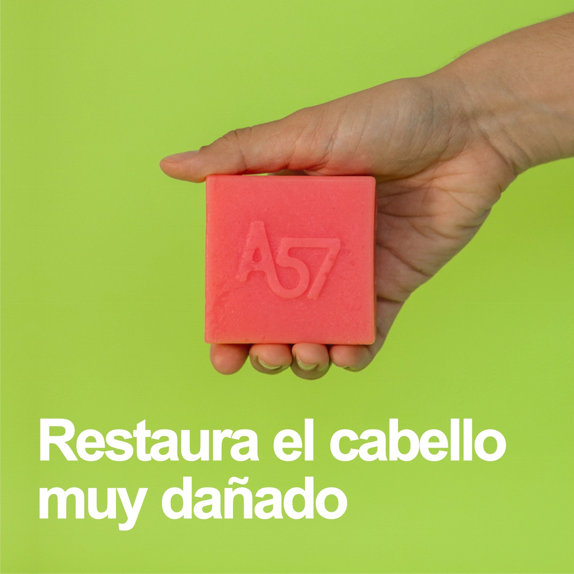 Acondicionador Sólido Reparador para cabello muy dañado
